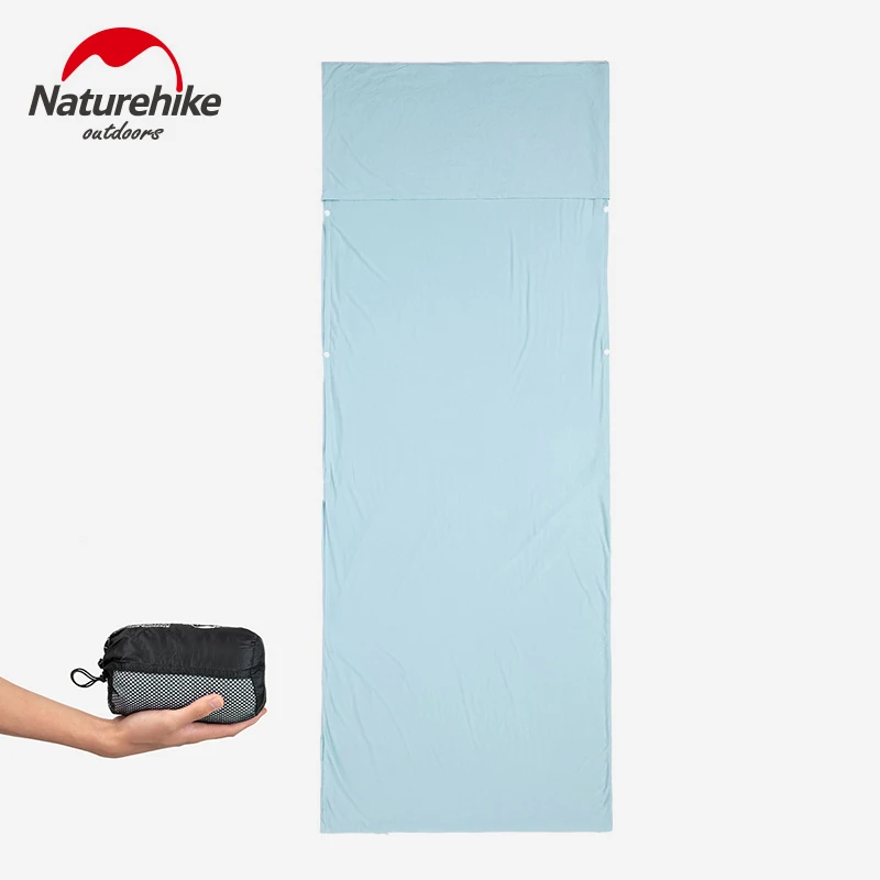 Туристический простынь NatureHike для детей и взрослых легкий компактный спальный