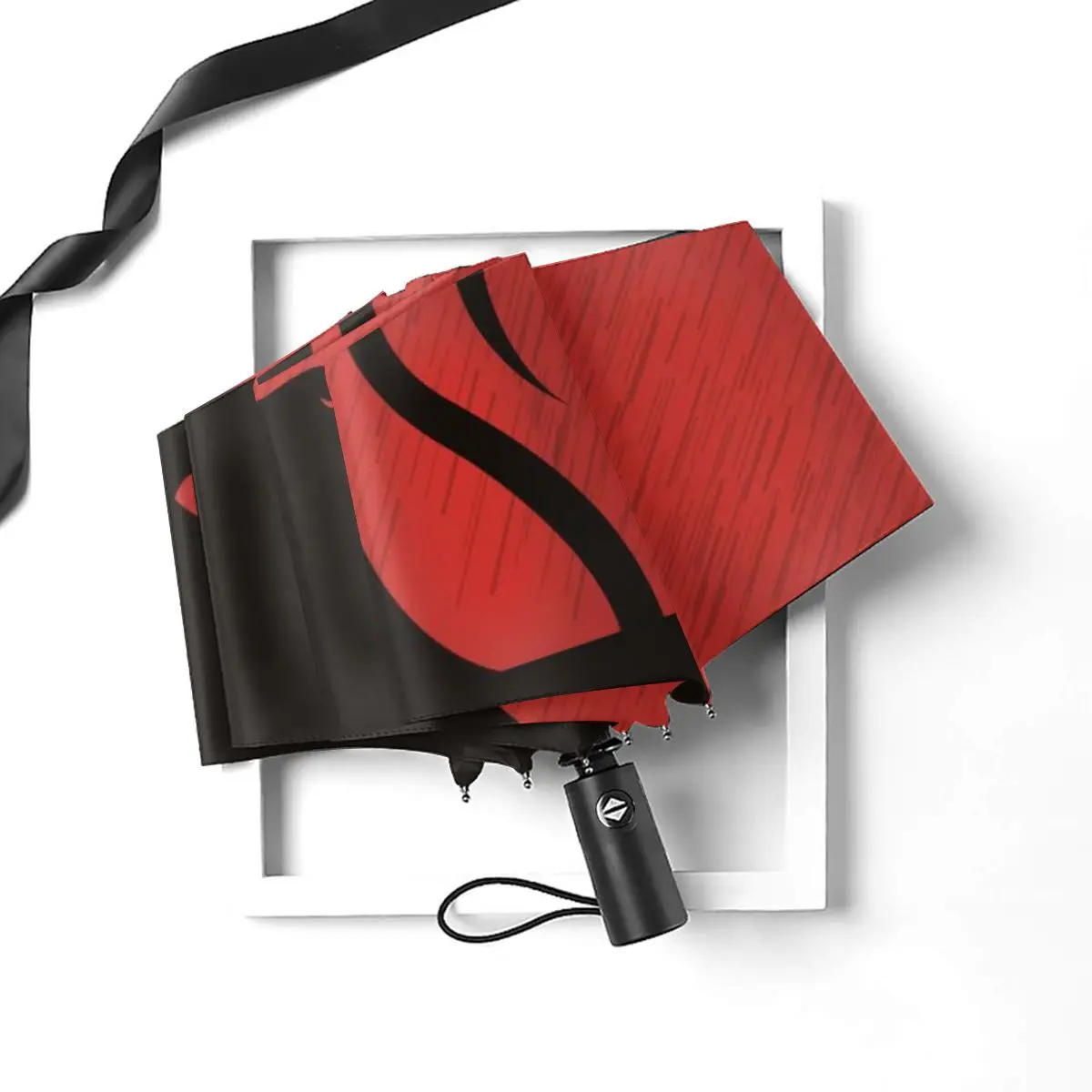 Miglior Automatico Ombrello Da Pioggia Donne Tre-pieghevole Ombrello Gatto Nero Antivento Ombrello Femminile Impermeabile Parasole