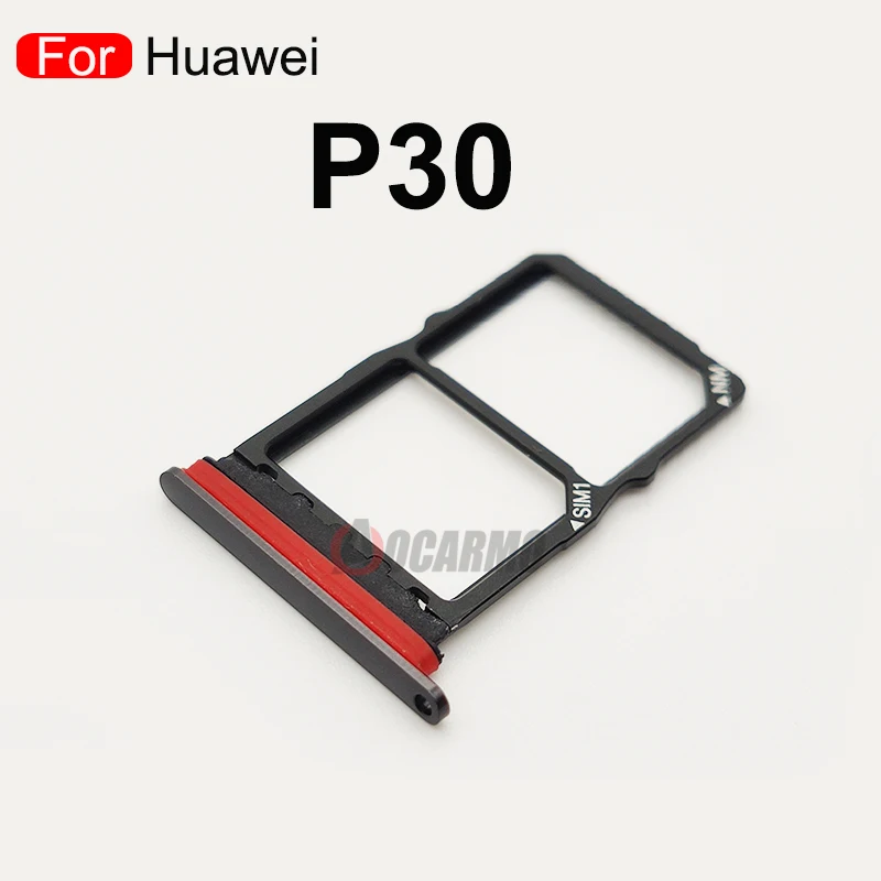 SIM Card Tray For Huawei P30 Holder Micro SD Slot Socket Adapter Replacement Parts | Мобильные телефоны и аксессуары