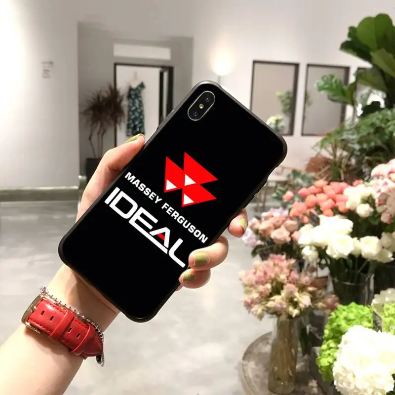 

NBDRUICAI Massey Ferguson Luxury Unique Design Phone Cover for iPhone 11 pro XS MAX 8 7 6 6S Plus X 5S SE XR