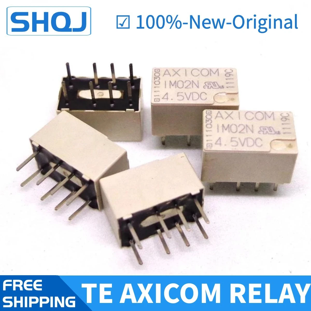 

10PCS TE AXICOM RELAY IM02N 4.5VDC 100%-new-original