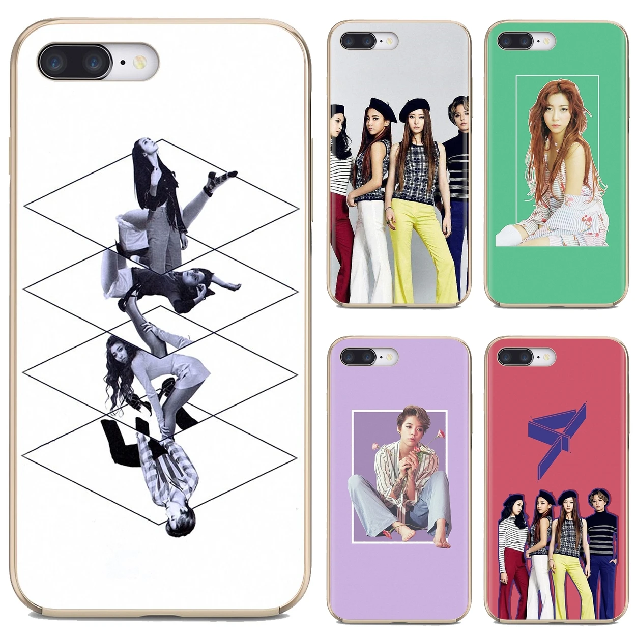 Мягкий чехол для Samsung Galaxy A3 A5 A7 A9 A8 Star Lite A6 Plus 2018 2015 2016 2017 f(x) kpop|Бамперы| |