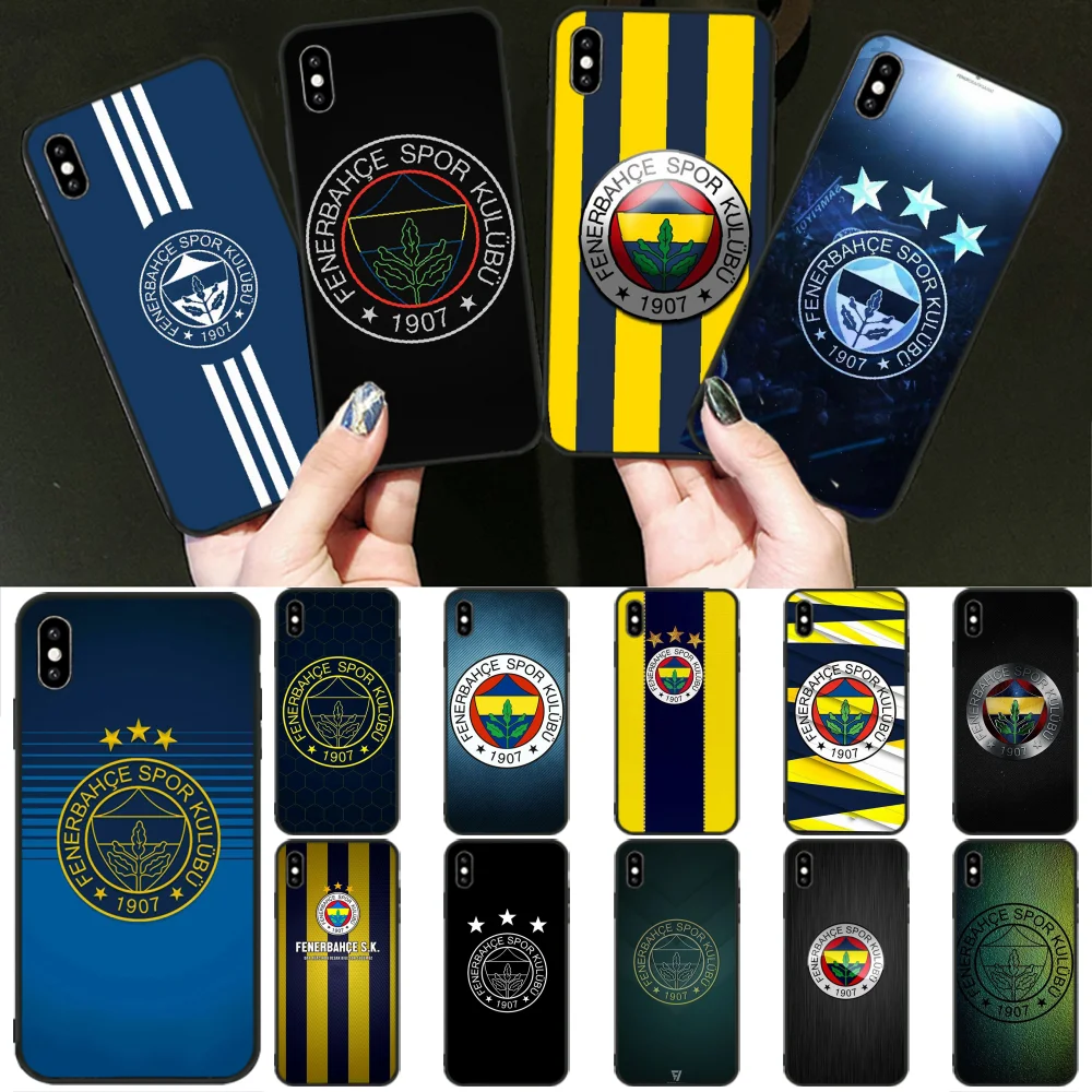 Чехол Viviana Turkey Fenerbahce для iPhone 11 pro XS MAX 8 7 6 6S Plus X 5 5S SE XR | Мобильные телефоны и