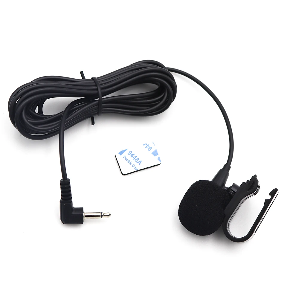 

3m Car Audio Microphone 3.5mm Clip Jack Plug Mic Stereo Mini Wired External Microphone For Auto DVD Radio Professional