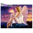 Набор для рисования на холсте с ангелом, 4Y1378