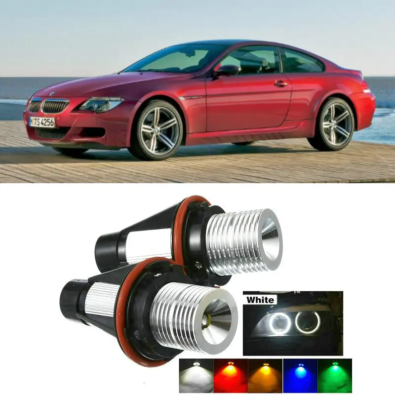 

Лампа «ангельские глазки» для BMW E63 E64 6-series 06-08 m6 (со стандартными снабженными ангельскими глазками/только ксеноновые фары)