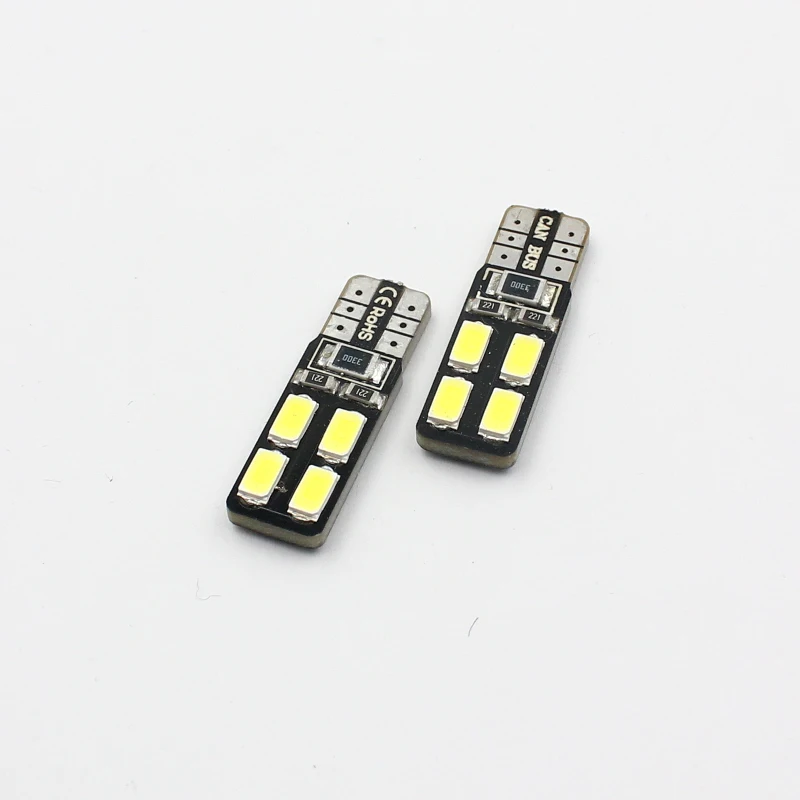 Автомобильный СВЕТОДИОДНЫЙ парковочный фонарь Canbus T10 2 шт. холодный белый свет 194