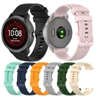 Силиконовый ремешок для Garmin CAME 2 2s Sq Vivoactive 3 Music 4 4S, браслет для наручных часов Forerunner 245 645, 18 20 22 мм