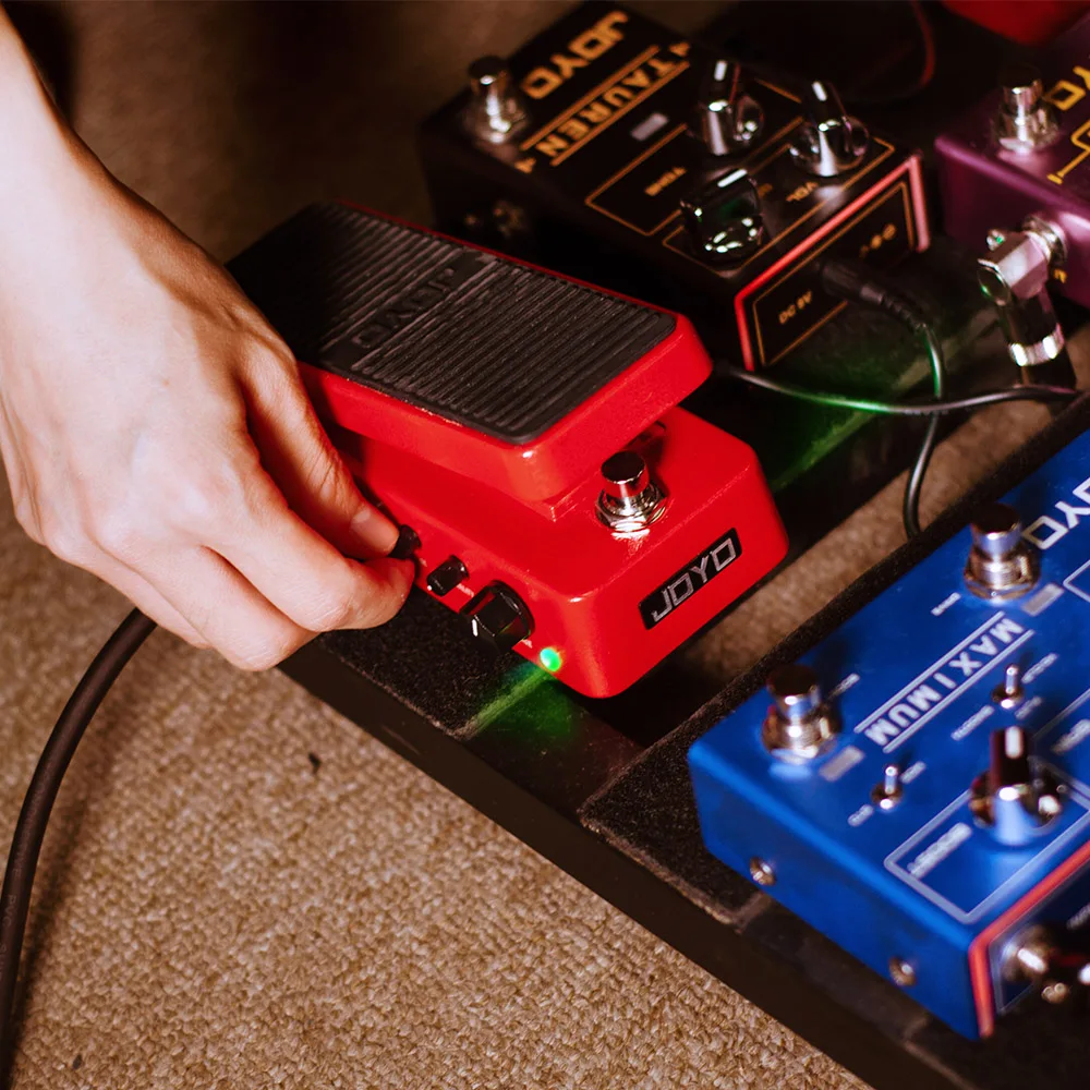 joyo wah i mini klassische wah pedal gitarre zubehör tragbare volumen effekt pedal für elektrische gitarre teile wah sound truebypas free gl