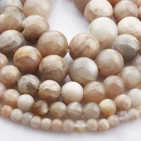 1538cm strand round natural sunstone stone rocks 4mm 6mm 8mm 10mm 12mm gemstone beads for bracelet jewelry making
