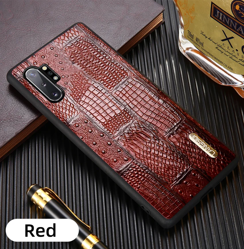 Новый Ретро чехол для телефона из натуральной кожи samsung galaxy A50 A70 A40 A20 Note 8 9 10 S8 S9 S10