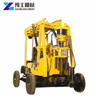 yg 200yy 200 meter deep hole trailer type hydraulic core drilling rig mobile borehole drilling rig for mountain water well