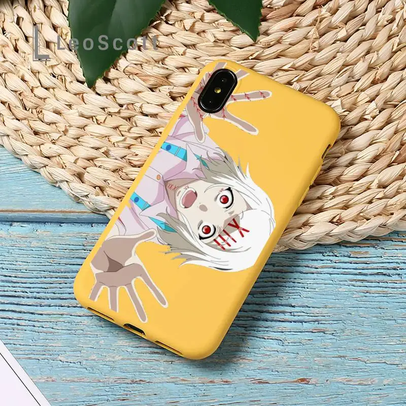 

anime JUUZOU SUZUYA Tokyo Ghouls Phone Case Candy Color for iPhone 11 12 mini pro XS MAX 8 7 6 6S Plus X SE 2020 XR