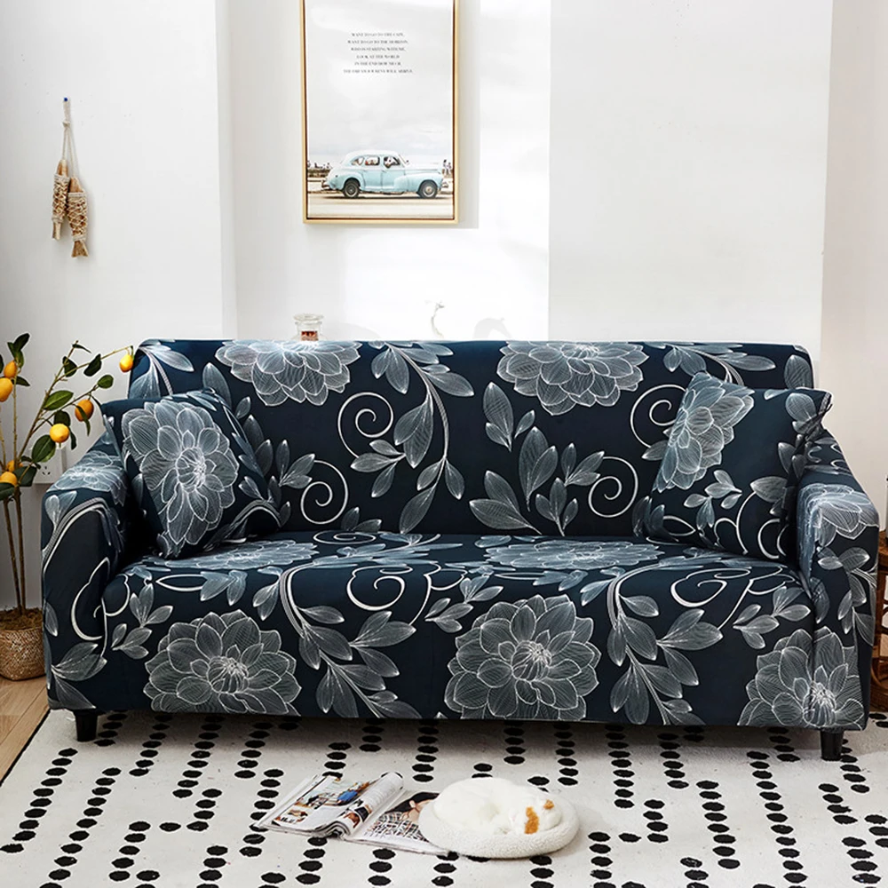 

Couch Cover Stretch Slipcovers Sectional Elastic Stretch Sofa Cover for Living Room Home L shape Armchair Cover Room Decor