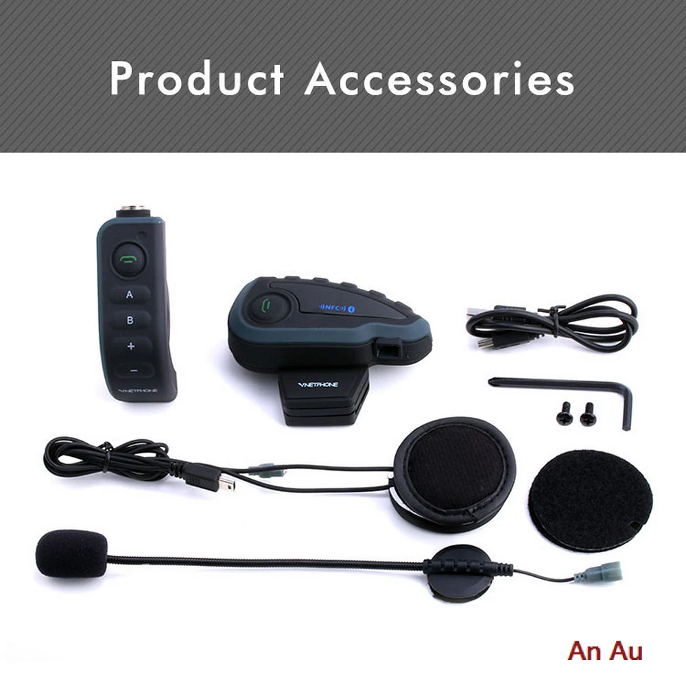 

Bluetooth рация мотоциклетный шлем Bluetooth домофон V8