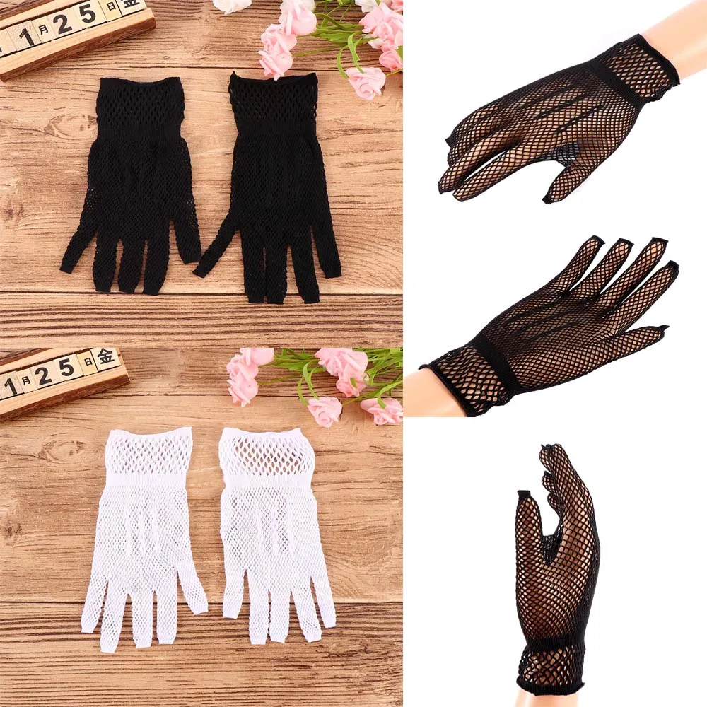 Женские летние перчатки для вождения с защитой от УФ-лучей сетчатые нейлоновые