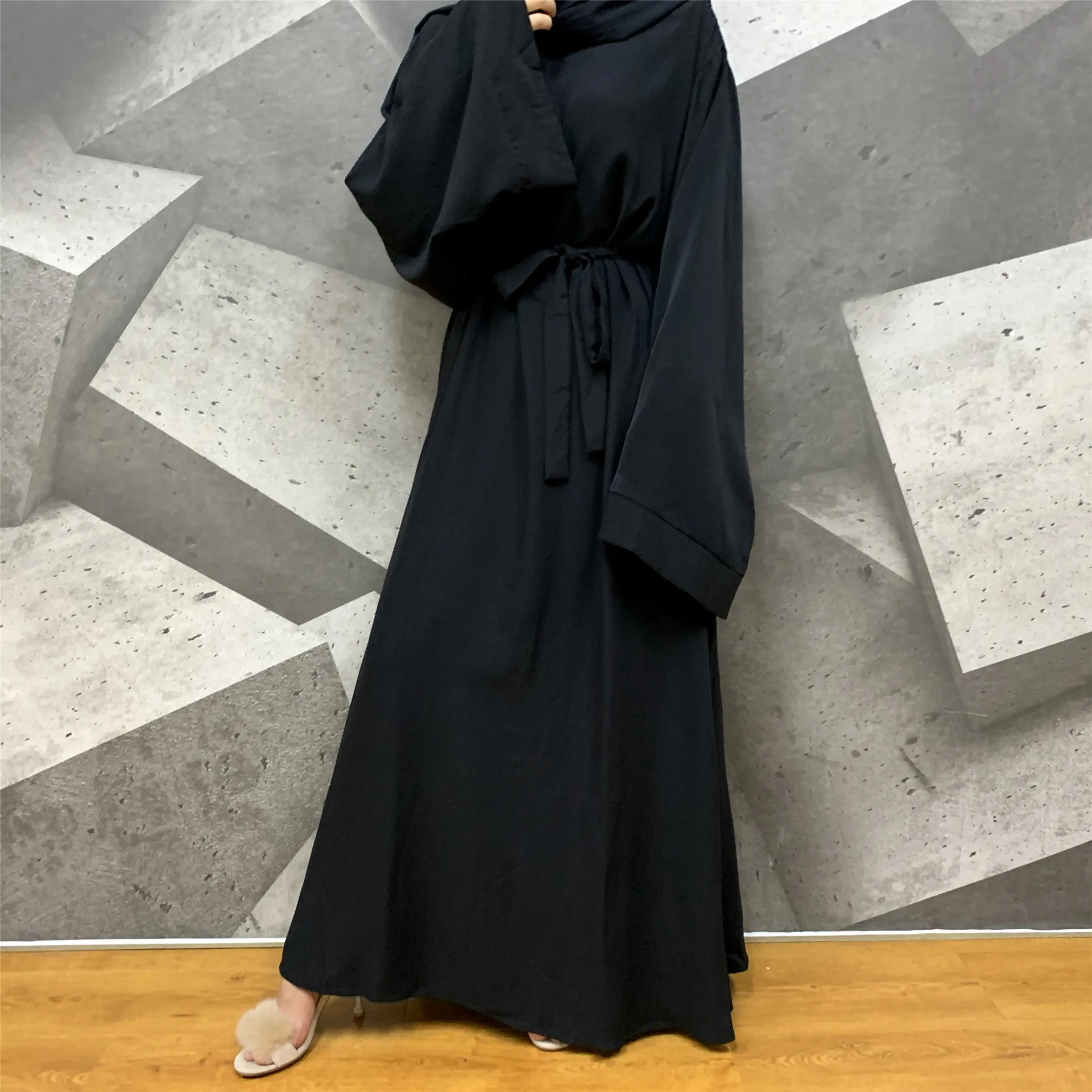 

Women Muslim Abaya Dress Plus Size Ropa Musulmana Mujer vestidos de mujer caftan marroqui fiesta Dubai Turkey Dress