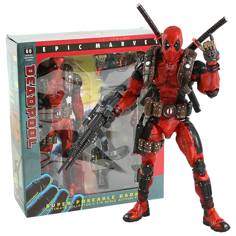 Фигурка NECA Deadpool Ultimate 8 дюймов игрушечная кукла фигурки Коллекционная модель