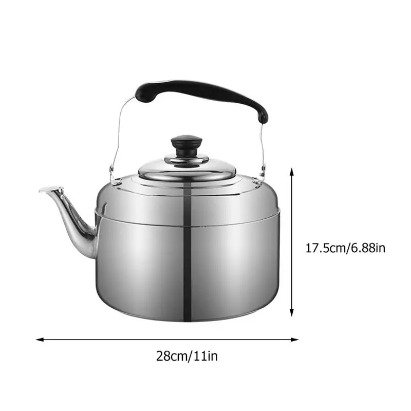 Универсальный Газовый чайник 5 2 л из нержавеющей стали индукционная плита