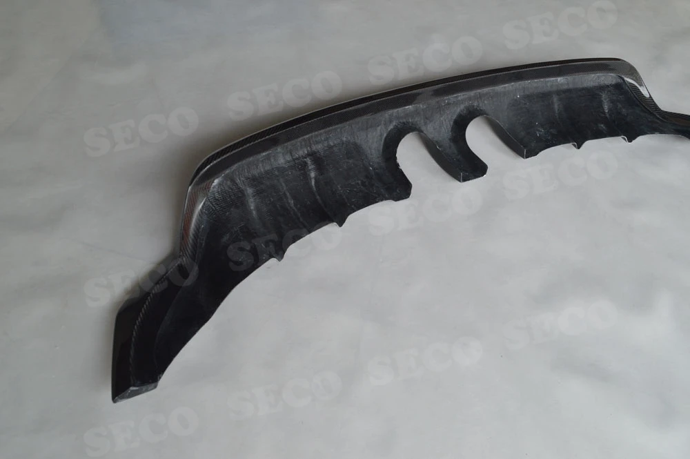 Для Volkswagen VW Golf 6 VII MK6 R20 2010-2013 задний диффузор спойлер из углеродного волокна/FRP E стиль задний Hugger бампер Защита