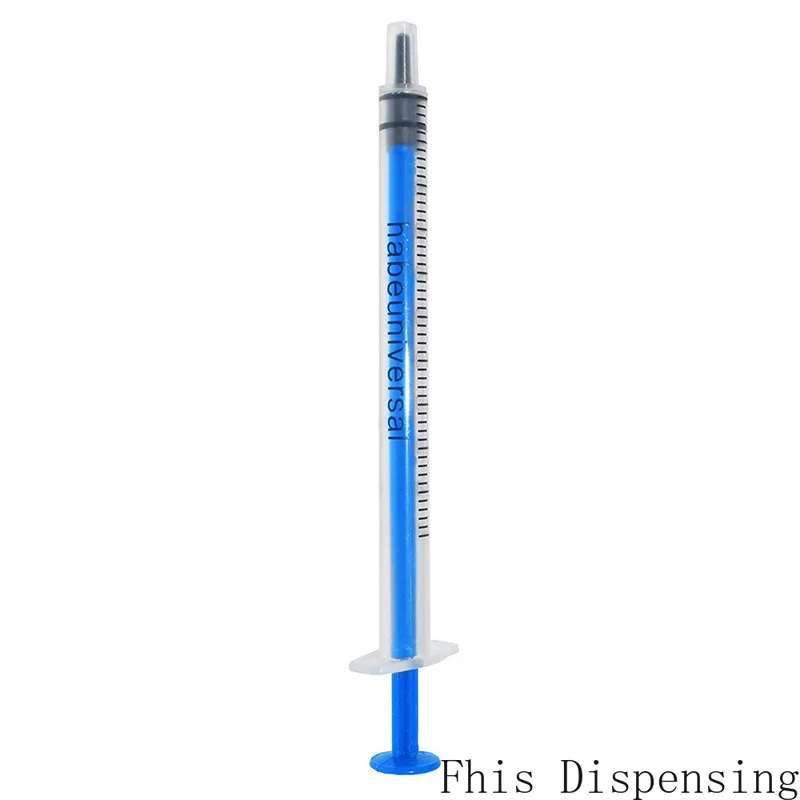 1 мл/1 куб. См Дозирующий шприц промышленный ручной с (голубым путтером) упаковка