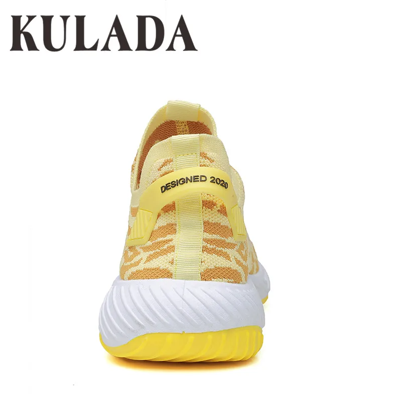 KULADA/Новинка Мужская Спортивная обувь Мужские брендовые кроссовки для бега