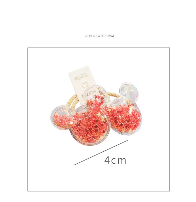 New Cute Crown Star Heart Girls Rubber Bands Princess Hair Ornament Headwear Elastic Hair Bands Headbands Hair Accessories
