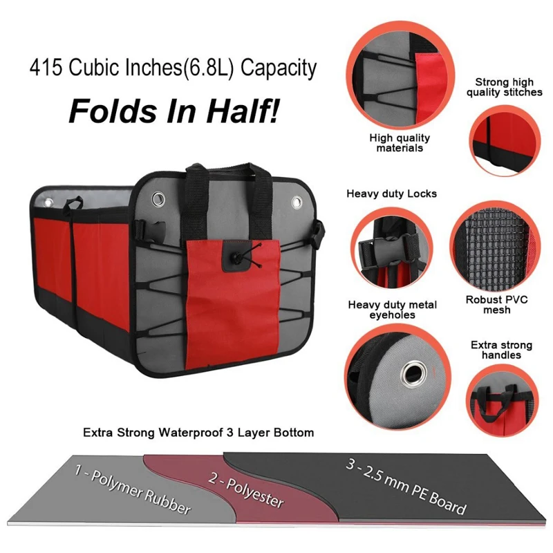 Автомобильный органайзер для багажника лучшая несущая структура автомобильный