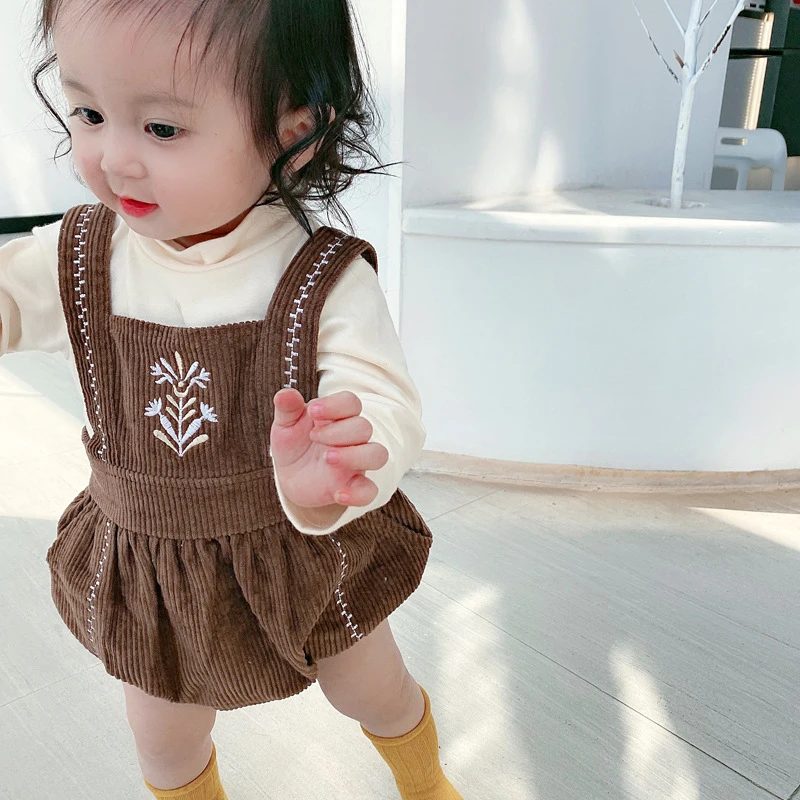 Костюм для маленьких девочек корейский стиль весна-осень комплекты одежды