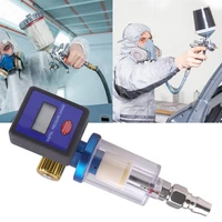 airbrush electronic pressure regulator lcd digital display 14 water oil separator pneumatic spray gun tool accessories
