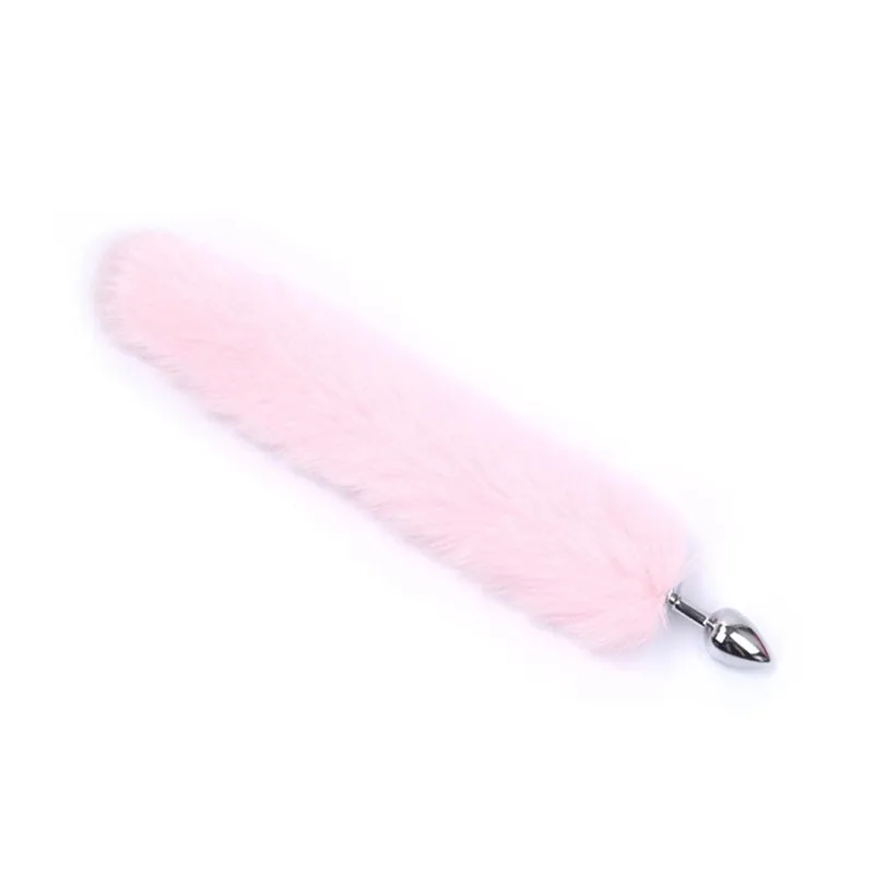 BDSM Dog Fox Tail Anal Plug Sexy Toys Metal Fake Furry Butt Flirt Anus for Women Gay Games Product Couples | Красота и здоровье