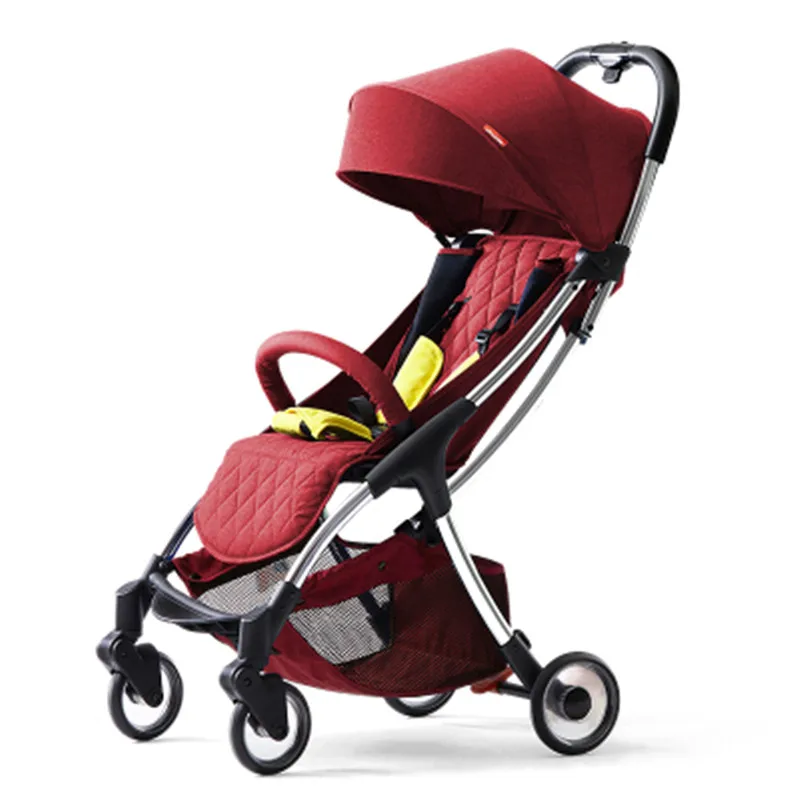 Модная детская коляска на колесиках может сидеть лежать фолдл портативная