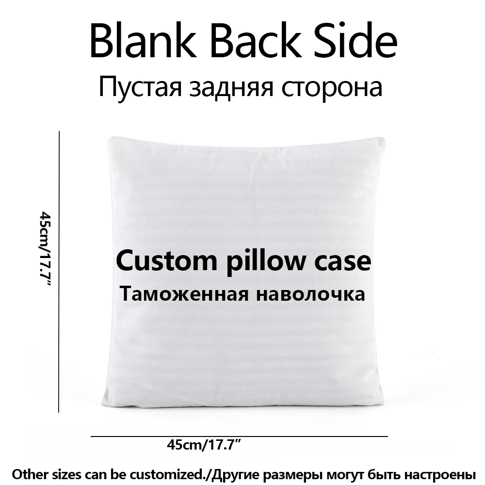 Rainbow Color Pritned Throw Pillow Cover Plush Cartoon Pattern Cushion Home Decor Square Decorative Pillowcase for Sofa | Дом и сад