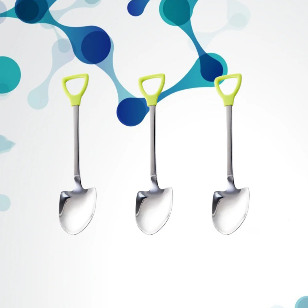 3 шт. стенных помешивая ложкой простой небольшой Кофе мешалка для магазина