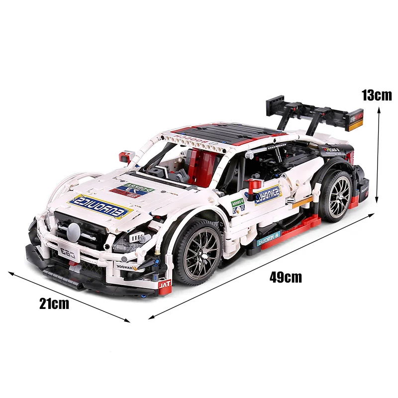 

Mould King High-tech Benzs MOC-6687 Supercar Building Blocks Compatible with AMG C63 DTM Sport Car Toys For Children Gifts