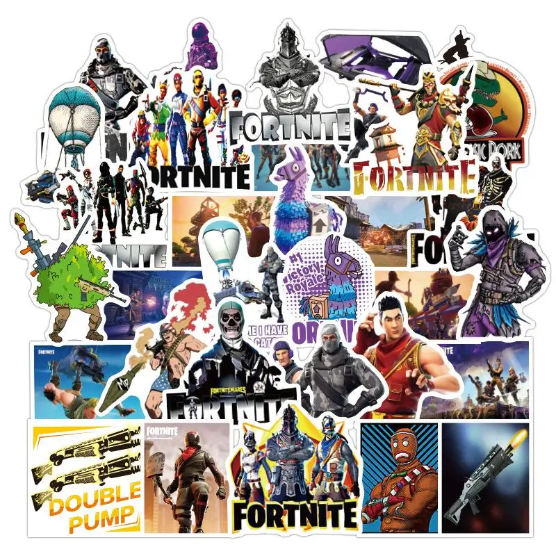 Стикеры Fortnite для игры в PUBG 10/30/50 шт. | Игрушки и хобби