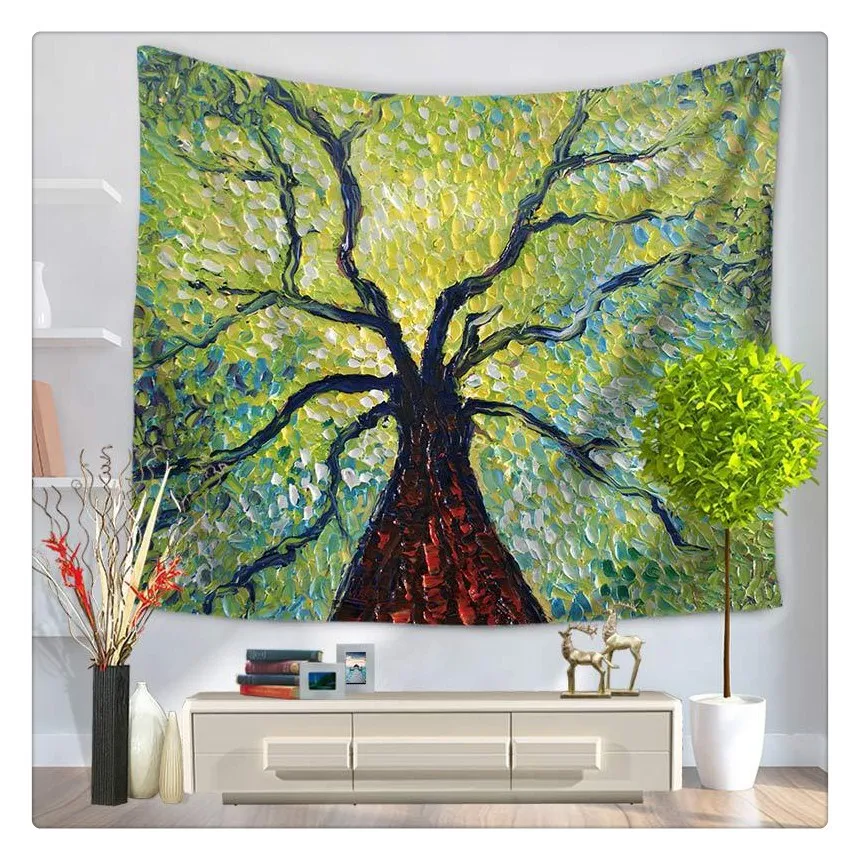 Zeegle настенный богема гобелен 3D цветочный узор домашний декор Гостиная фон