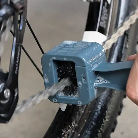 Пластиковая щетка для мойки мотоциклов и велосипедов, щетка для чистки цепи зубчатая шестерня, набор для чистки горных велосипедов