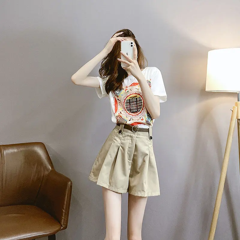 

2021 new fashion women's clothing Two-piece suit