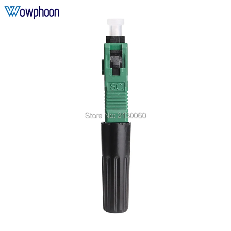 Free shipping 100Pcs/Lot Fast Connector 3M NPFG 8802-TLC/APC/FS/3 SC APC singlemode 3.0mm FTTH Fiber Optic Fast Connector