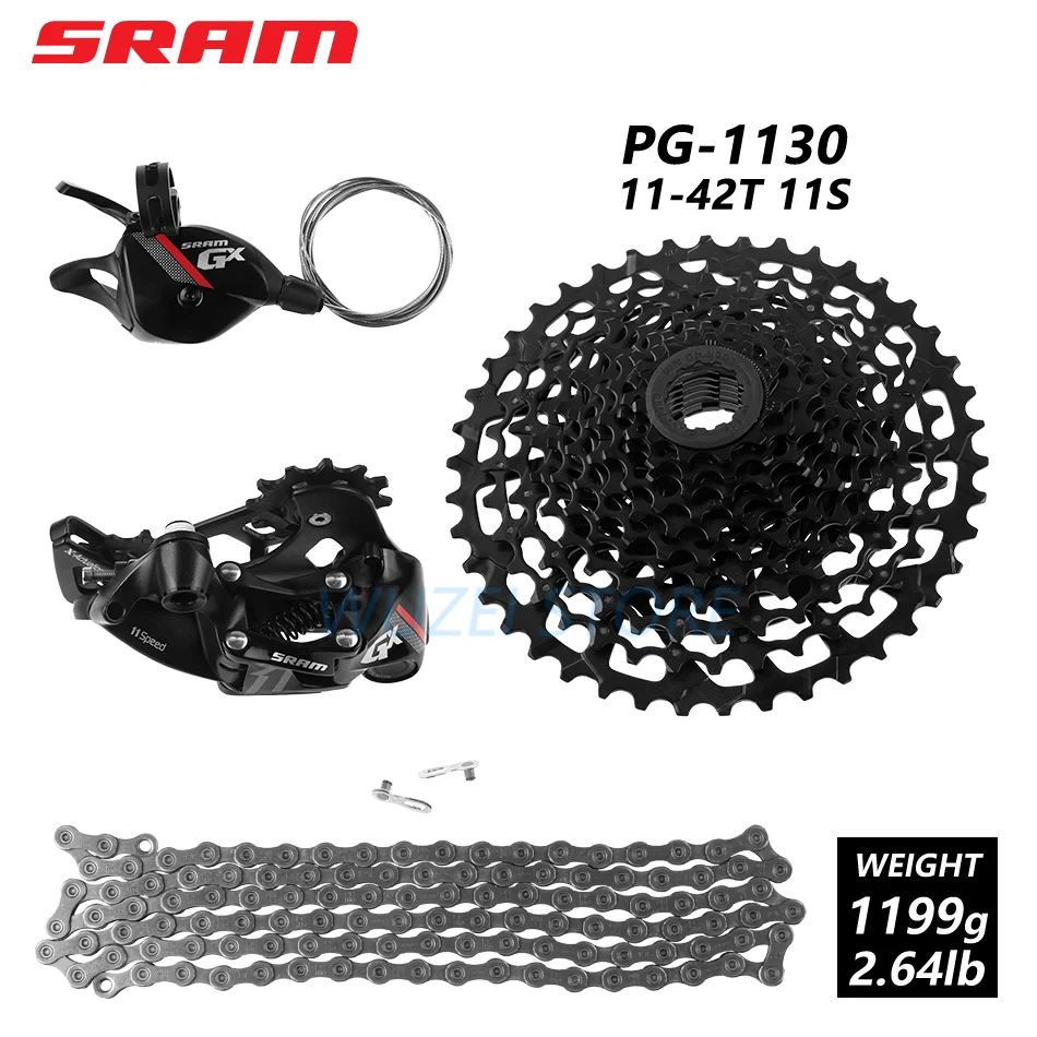 SRAM GX NX 11 скоростной переключатель комплект групп 1x11s задний переключатель триггерный переключатель передач PG1130 11-42T XG1150 10-42T маховик цепи костюм