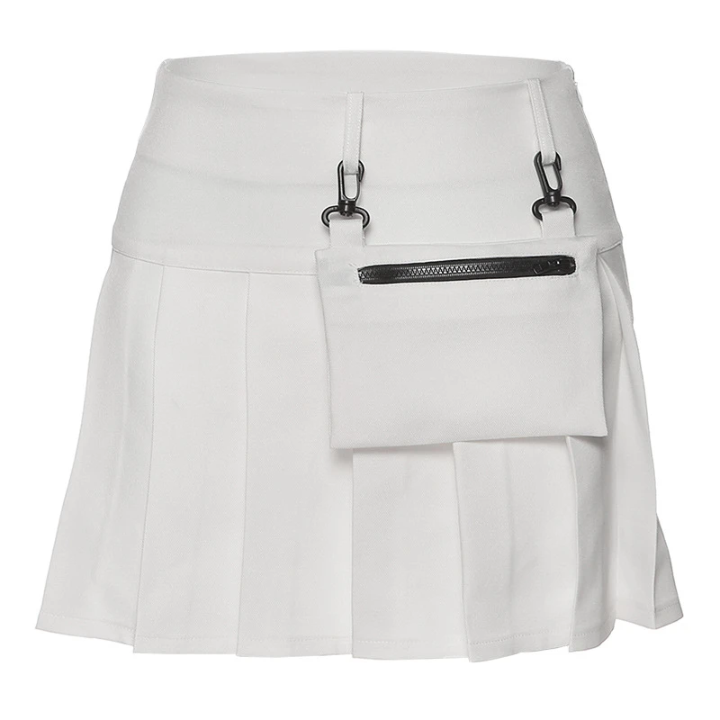 Женская плиссированная юбка в японском стиле Харадзюку модные повседневные