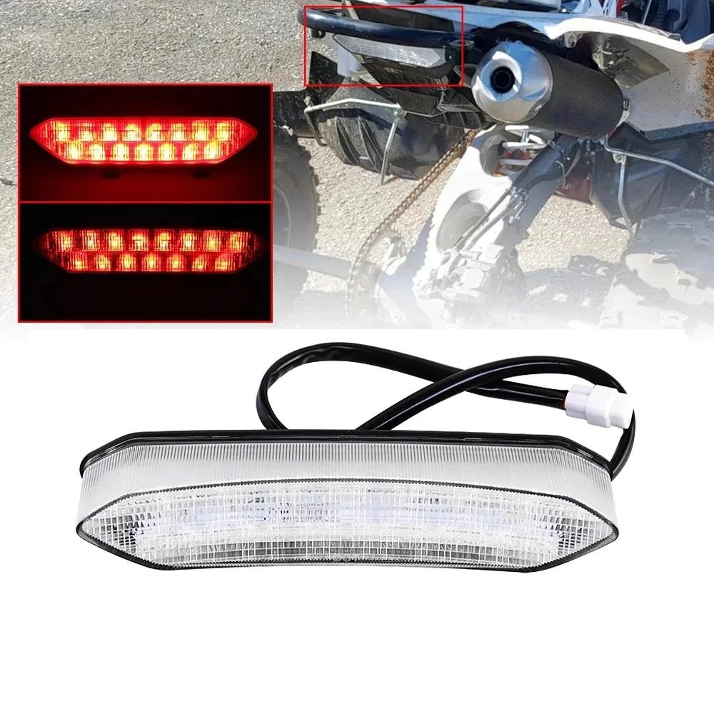 Lámpara trasera LED para motocicleta, luz trasera de freno para Yamaha Raptor 700R 700 R YFZ450R YFZ450X YFZ 450R 450X 450 R X
