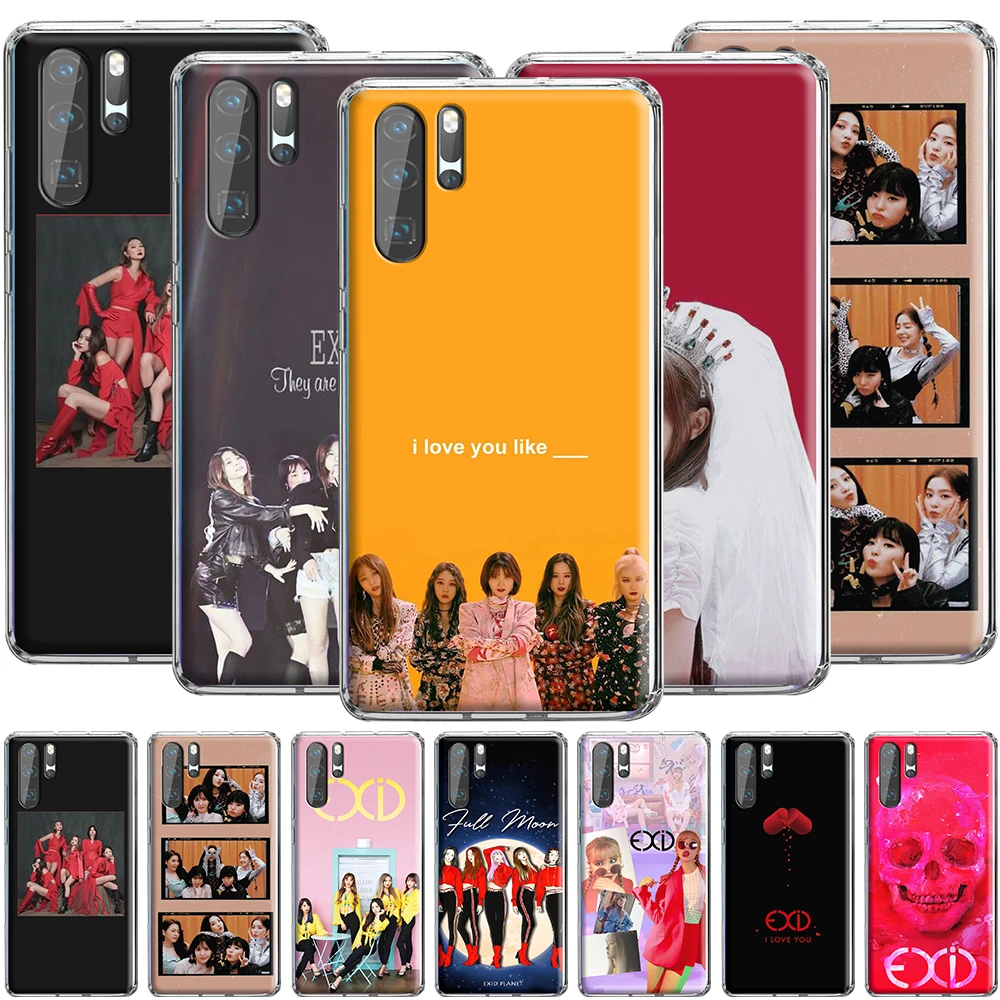 Силиконовый чехол EXID Exceed In Dream для Huawei P Smart P10 P20 P30 P8 P9 Lite Pro 2019|Бамперы| |