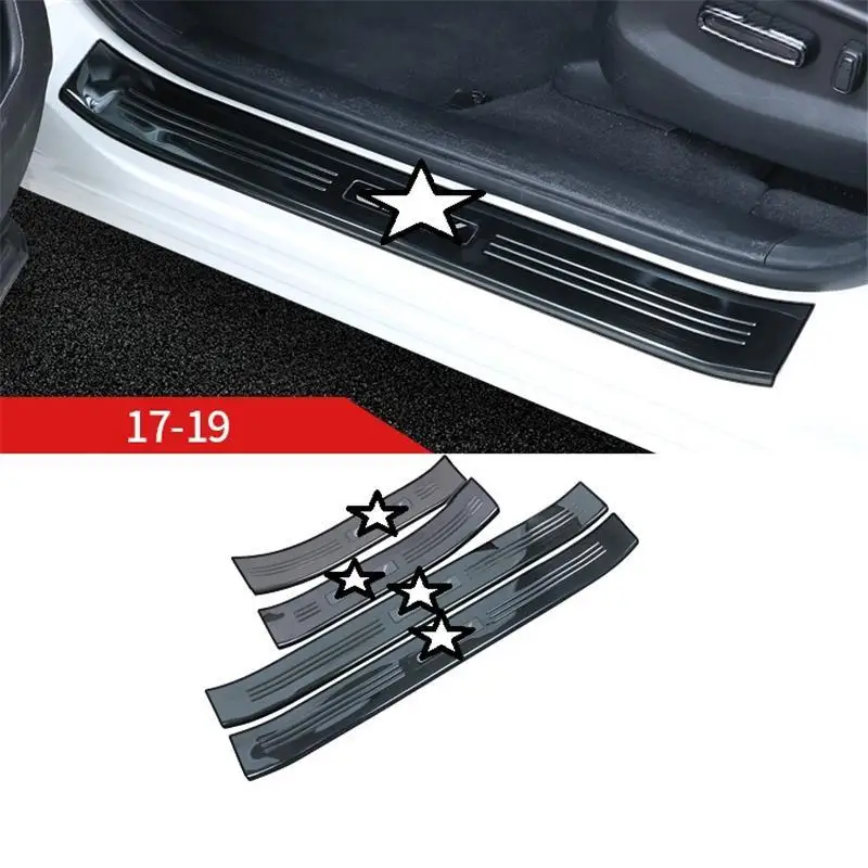 Задние панели педаль дверная ручка Выход кондиционера внешний хромированный