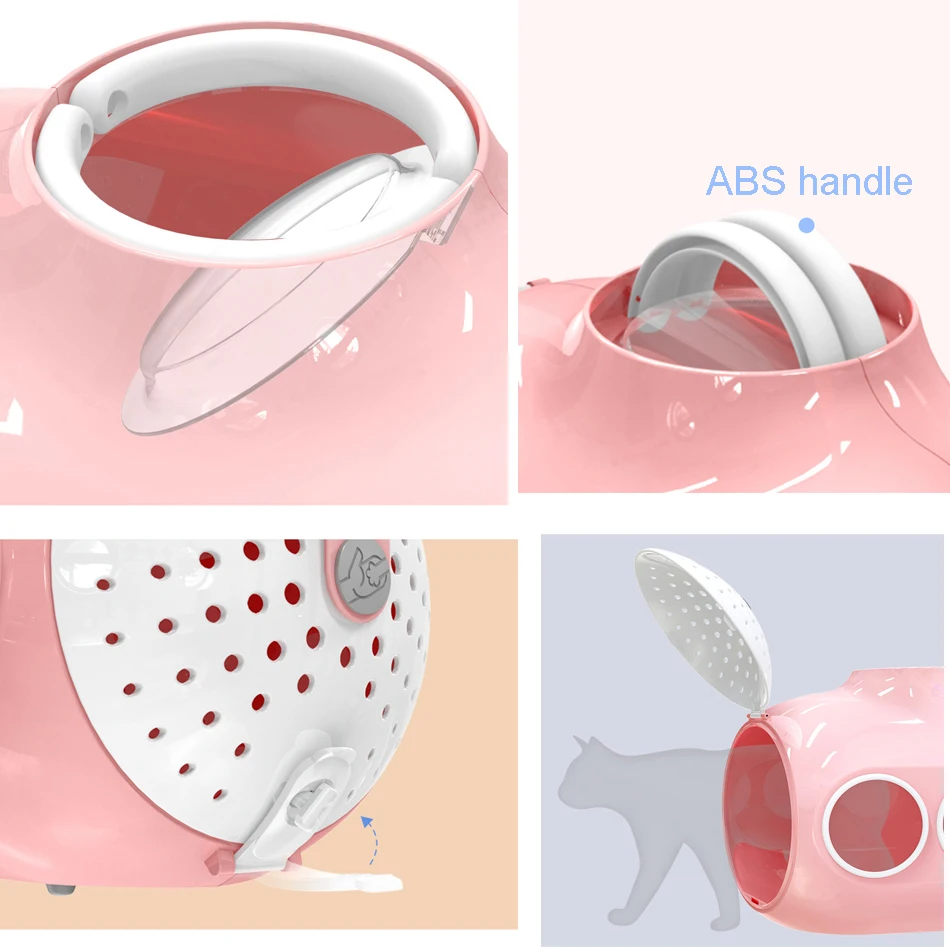 HEYPET Роскошная переноска для собак и кошек прозрачная капсула домашних животных