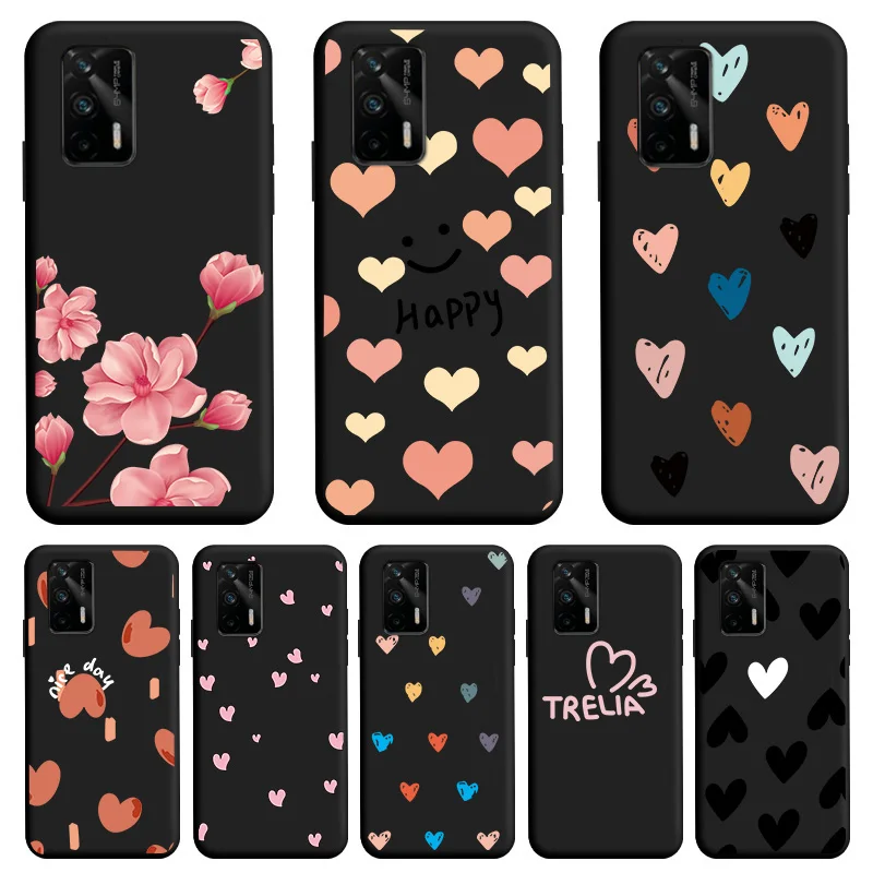 

Love Shape TPU Soft Shell For OPPO Realme GT Neo 5G Case Matte Silicone Edging Fundas For Realme GT Case Thin Fashion Cute Cover