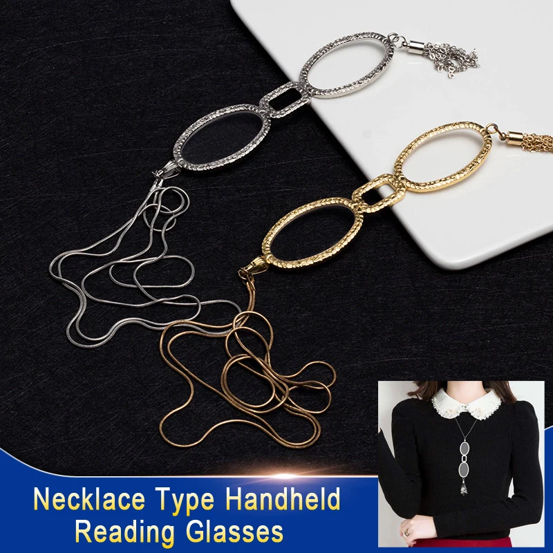 Женские очки для чтения ROLIPOP сверхлегкие из сплава пресбиопии подвесной