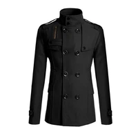 2021 new mens wool overcoat for male long suit men woolen windbreaker man woollen coat outer casual wear clothing