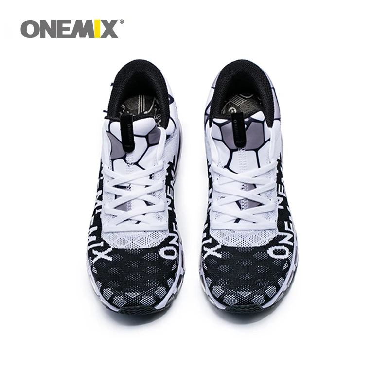 Женские кроссовки ONEMIX сетчатая вязаная спортивная обувь прогулочная для бега на